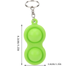 Pop It Keyring for Office Stress