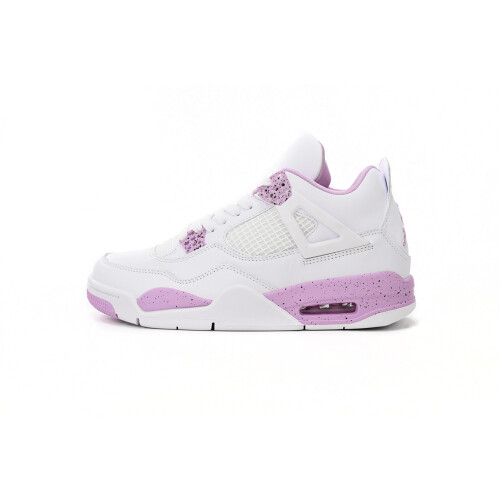 (EUR45) Air Jordan 4 White Pink