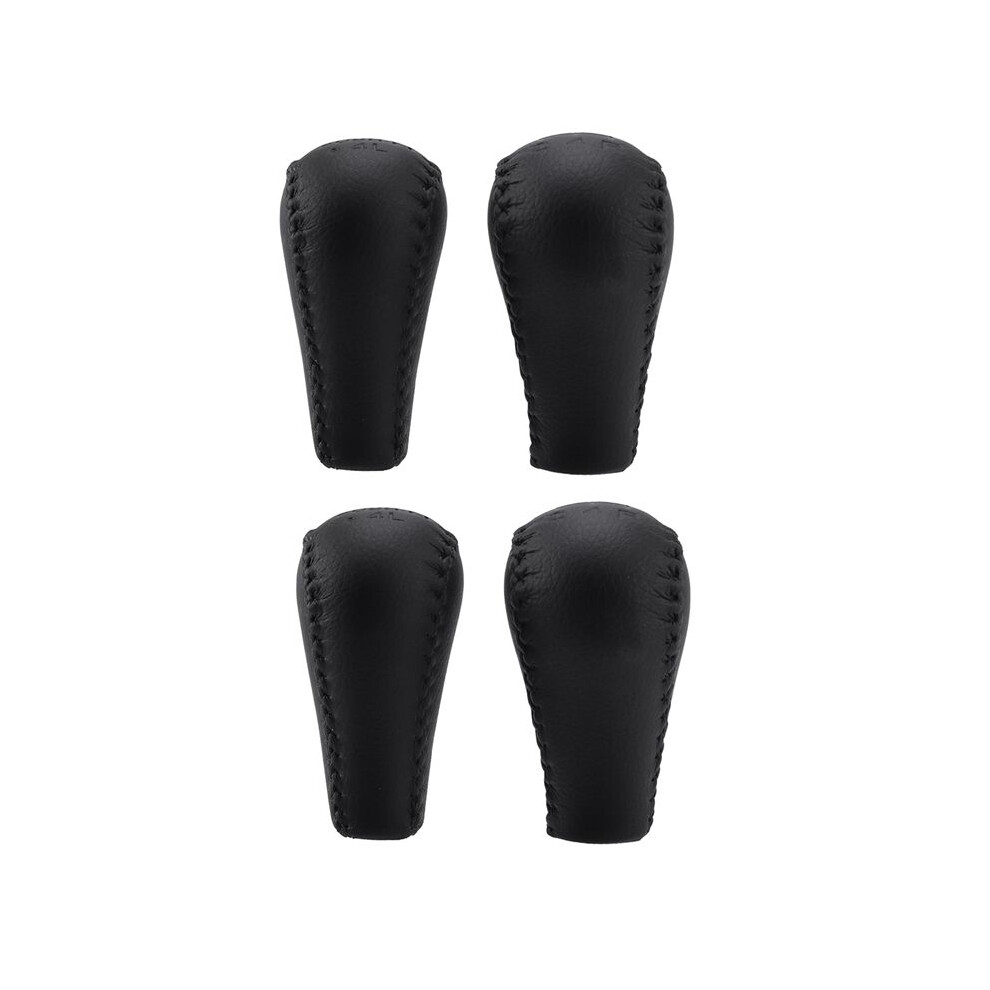 8X 5 Speed Lether Car Gear Shift Konb Gaiter Shifter Knob For Patrol Gu Y61 Transmission Gear Knob Black 4711551432207
