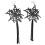 Boucles d'oreilles chics en forme de chauve-souris-Article 9 1