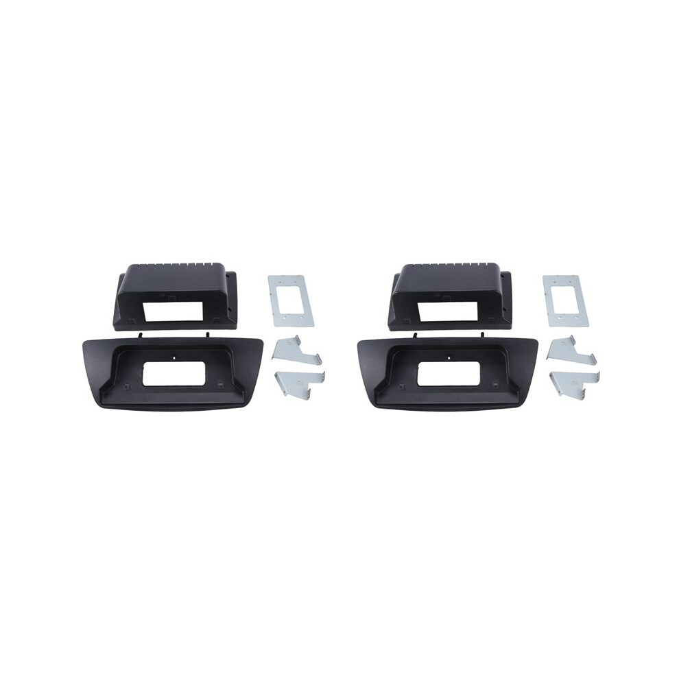2Set 9 Inch Radio Fascia For Bt-50 2012-2015 Installation Trim Kit Frame Android Radio Dask Kit Black 6033169625030