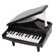 Children's Electronic Piano Toy Black Learning