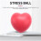 6X Heart Stress Reliever  Red 4