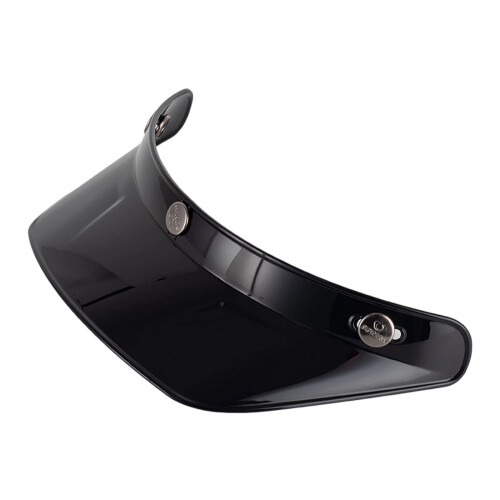 Windproof Motorcycle Removable Sun Shield Suitable-glossy black