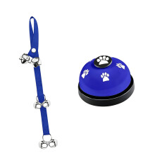 Hond Katten Training Deurbel Met Stevig Nylon Touw-koningsblauw