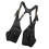 Outdoor Backpack PU Leather Shoulder Bag Suitable for-Black 1