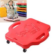 4 Wheel Balance Scooter Kids Red Plastic