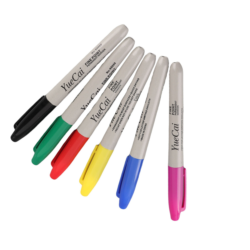 6 Piece Tattoo Skin Marker Set
