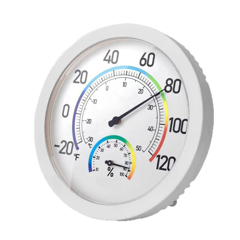 ABS Construction Thermometers Hygrometer For Steam Room Wall