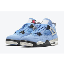 (EU38.5) Air Jordan 4 Retro Mens University Blue