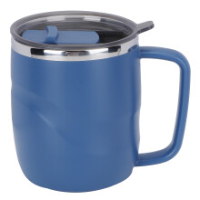 Solution nomade pour siroter vos boissons, mug de voyage de 400 ml en acier inoxydable avec couvercle FlowState, étanche et anti-éclaboussures,