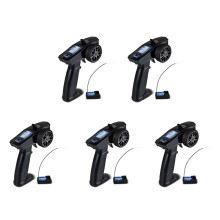 5X Turbo Racing 2.4G 4CH Remote System Lcd Display Radio Transmitter Remote Control with Receiver for RC Car Auto Boat