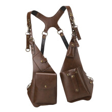 Umwandelbarer wasserdichter Schulterrucksack, Westen,-braun