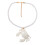 Lovely Crab Theme Necklace Alloy Fun Accessory-White 1