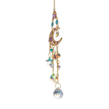 Cristallo Suncatcher Campanelli Eolici da Esterno Musica A Vento da Giardino Girandola A Vento 3D Appesa per La Decorazione del Creatore di Arcobaleno