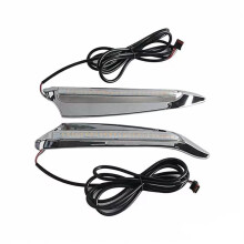 Motorcycle Turn Signal Front Vent Trim Light for Gold Wing Tour DCT Airbag 2018- Motorcycle Accessories Clear