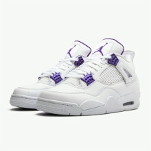 (EUR42) Air Jordan 4 Retro 'Purple Metallic