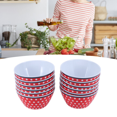 6 Inch Melamine Serving Bowls 12 Pack 1