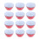 6 Inch Melamine Serving Bowls 12 Pack 7