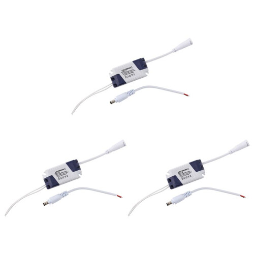 3X Konstant Transformator 3W LED Driver Treiber Netzteil Trafo DC9-12V Langlebig