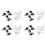 20 Pcs 5.5mmx2.1mm  Power Jack Socket Female Panel Mount Connector 1