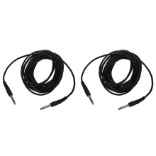 2piezas 5M Cable de Jack para Guitarra Electrica