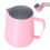 Pink Latte Art Pitcher 400ml Steel 2
