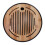 Bamboo Round Tea Tray with Drainage 7