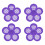 Creative Bees Waterer With Antislip Base Small-Hole-Purple 1