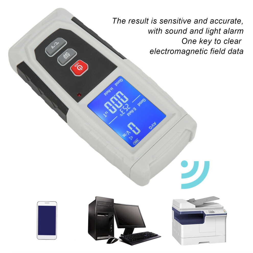 XRCLIF-3121 EMF Meter with Alarm
