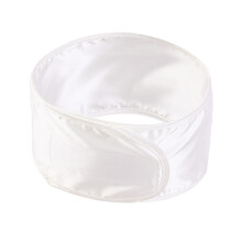 Bandeau en Polyester réutilisable pour adultes et-Blanc laiteux