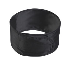 Bandeau de cheveux réglable pour femmes, bandeau en-Noir