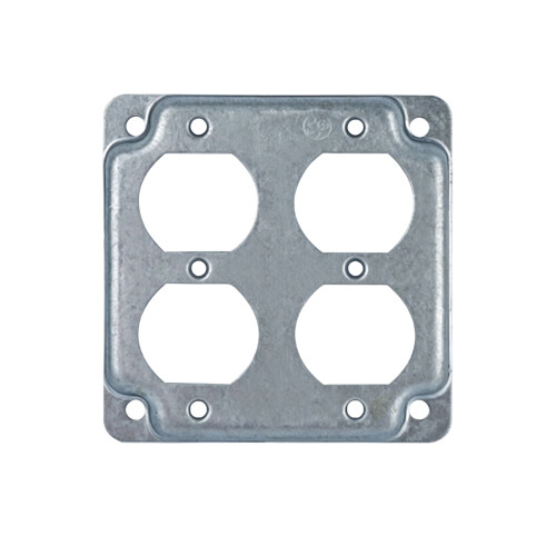 Plaque de couverture de prise électrique 4x4-Panneau 4 tours