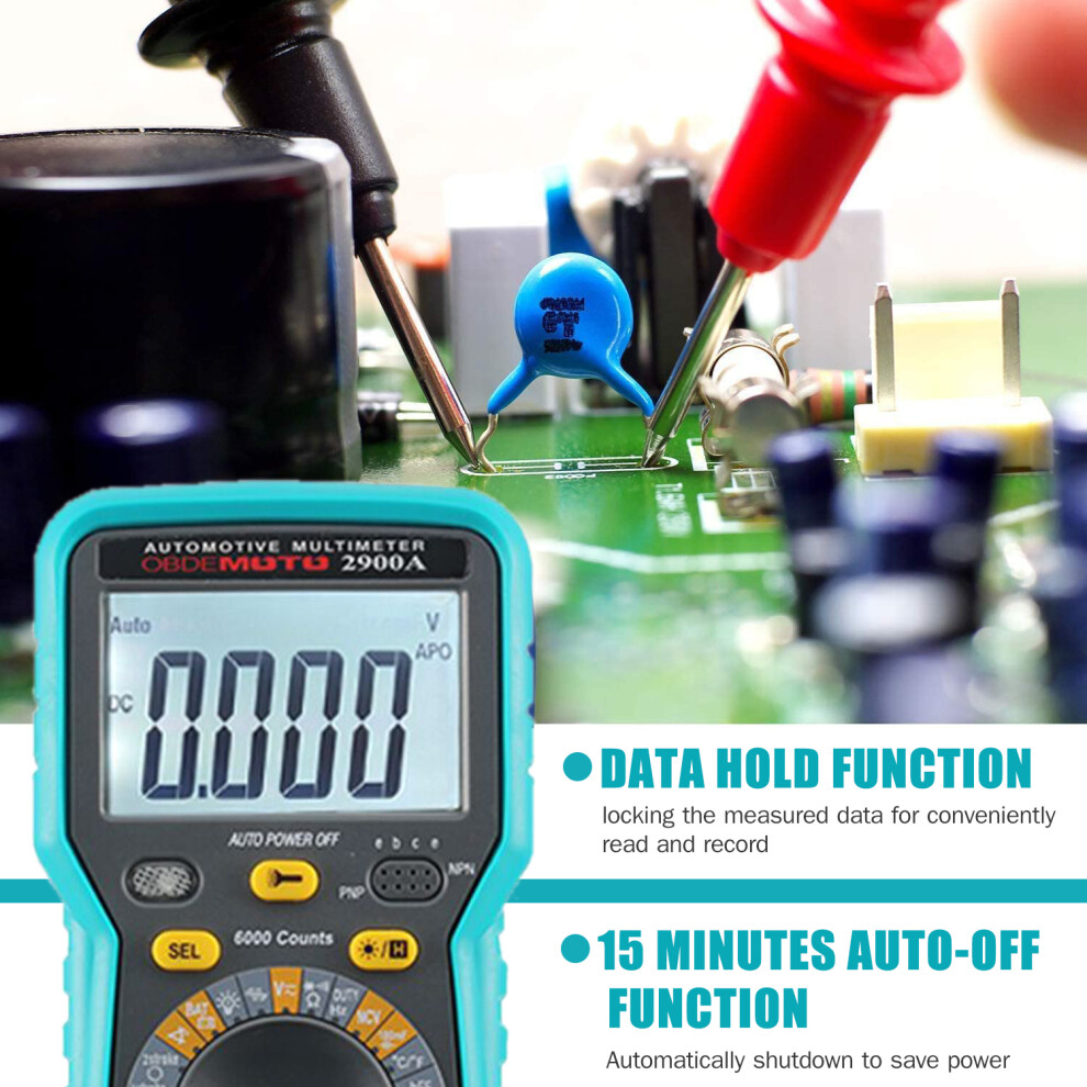 Automotive Multimeter 6000 Count TRMS