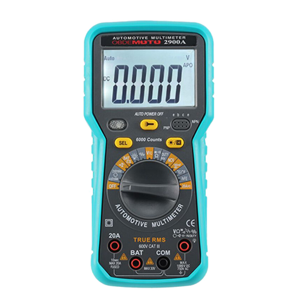 Automotive Multimeter 6000 Count TRMS