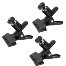 Tripod Camera Mount Clip Spring Tripod Flash Reflector Holder for Backdrop Camera Light Stand DSLR Camera