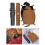 Dices Rolling Tray PU Leather Foldable Jewelry Storage-horse 3