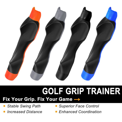 4Pack Golf Grip Trainers for Right Handed Swing Practice Improve 1