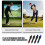 4Pack Golf Grip Trainers for Right Handed Swing Practice Improve 6