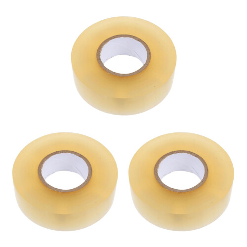 3Rolls Transparent PVC Hockey Tape Comfortable Support Multi-Use Tape