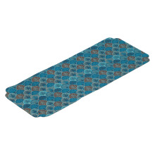 Handcrafted Chinese Tea Mat Purple Blue