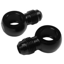 10x for 6AN x 1/4 NPSM Turbo 350 400 700R4 4L60E Transmission Oil Cooler 90 Degree Banjo Fittings