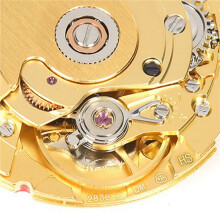 2X 2836 Watch Movement 2836 Guld Movement med Veckoskylt+Kalenderskylt Automatiskt Mekaniskt Rörelse med Hög Precision