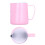 Pink Latte Art Pitcher 400ml Steel 18