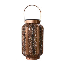 Lanterne Solari Lanterne Sospese nel Metallo Vintage All'Aperto con Manico per Accessori da Giardino Decorazioni Portico