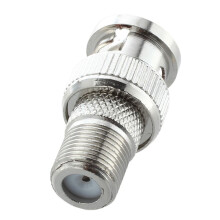 40Pcs BNC Male Plug to F Female Jack Adapter Coax Connector Coupler CCTV Camera