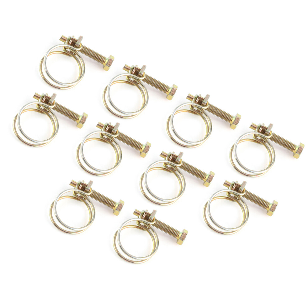 Double Wire Pipe Clamp 21-25mm