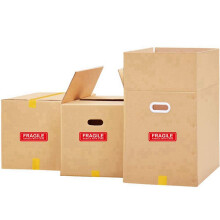 Pegatinas Frágiles de 4 Rollo / 500 Piezas - Manejar Frágil con Etiquetas de Cuidado - para Mover, Enviar, Enviar Por Correo