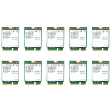 10X 1730Mbps voor  Dual Band Wireless AC 9560 Desktop Kit  5.0 802.11Ac M.2 CNVI 9560NGW Wifi-Kaart