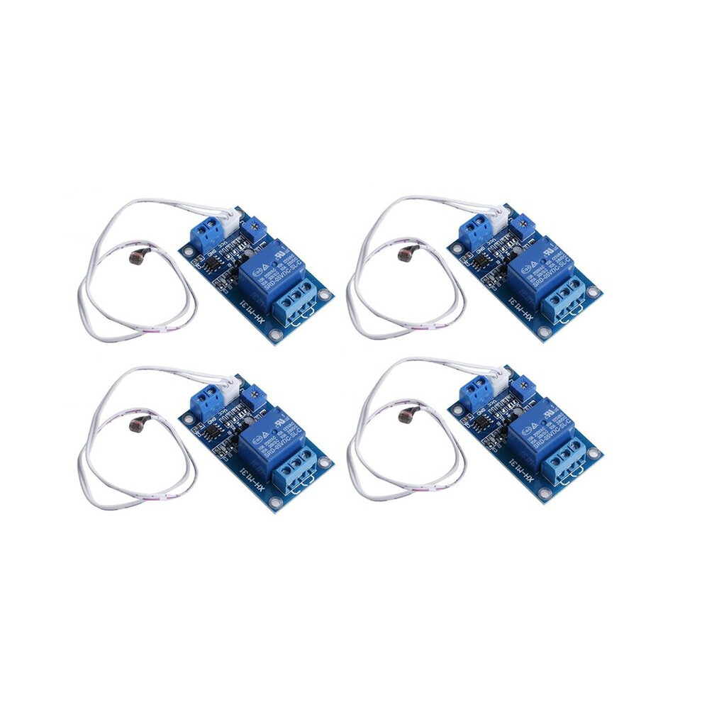4X 12V Control Photoresistor Relay Module Detection Sensor Xh-M131 Light 4714017389558